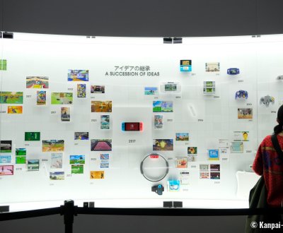 Nintendo Museum (Uji, Kyoto), History wall exhibition