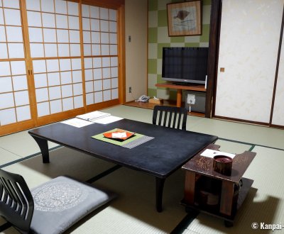 Seiko Grand Hotel (Oga Peninsula, Akita), Japanese-style room arranged in a living-room