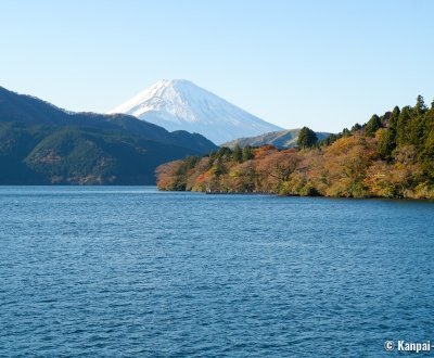 Hakone (Kanagawa), View on Mount Fuji from Lake Ashi