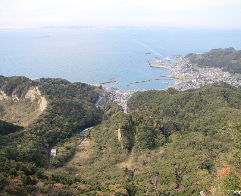 Nokogiriyama (Chiba), View on Boso Peninsula Nokogiriyama (Chiba), View on Boso Peninsula