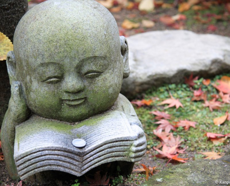 Daisho-in Temple (Miyajima), Baby Buddha reading