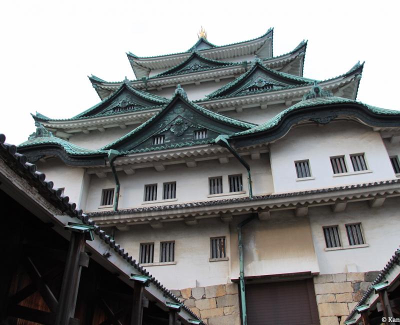 Nagoya (Aichi), View on the Castle's keep