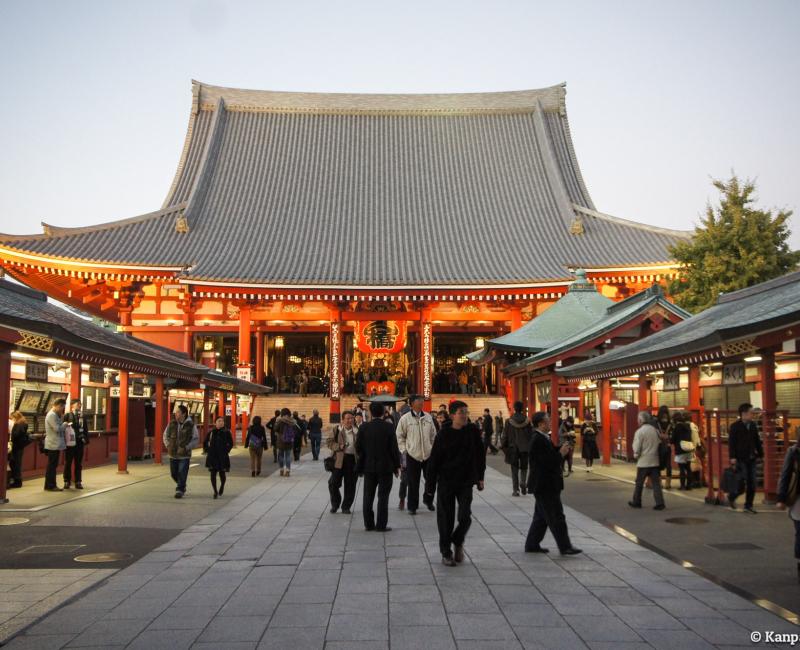 Senso-ji, Main Hall Senso-ji, Main Hall