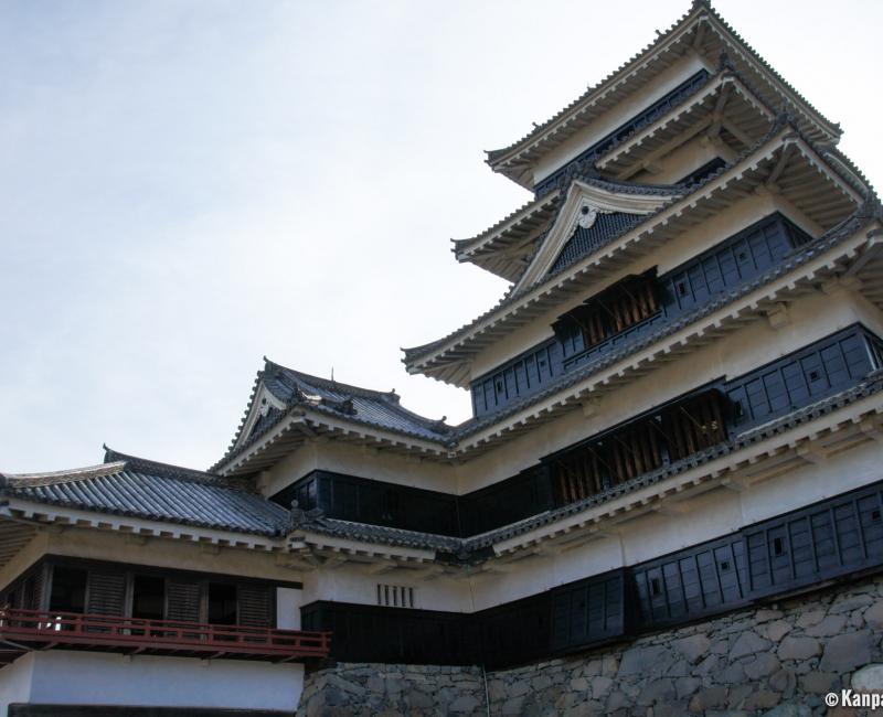 Matsumoto Castle, Authentic Japanese black keep