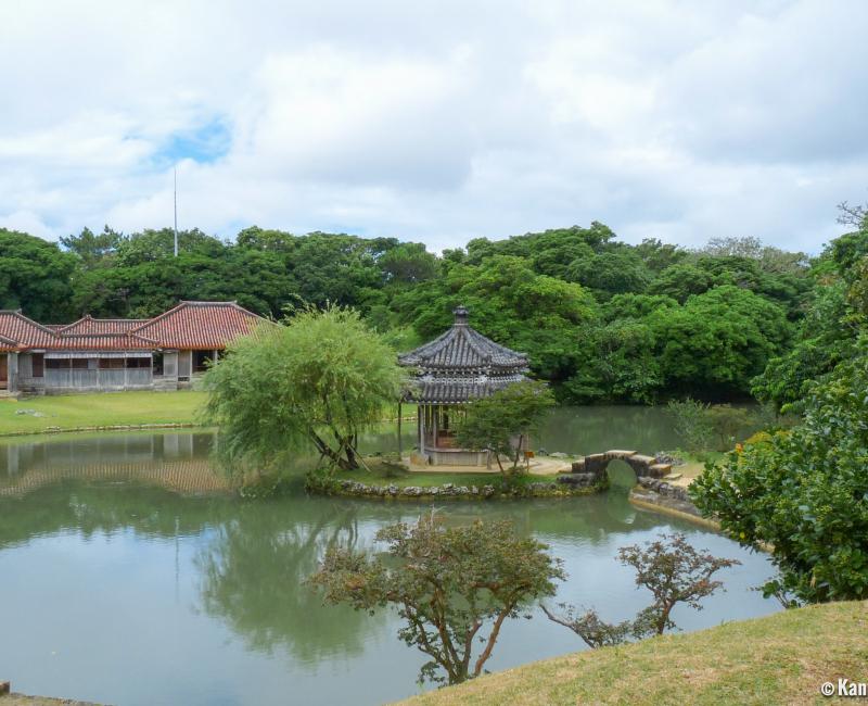 Shikina-en garden in Okinawa, Overview of the garden's constructions Shikina-en garden in Okinawa, Overview of the garden's constructions