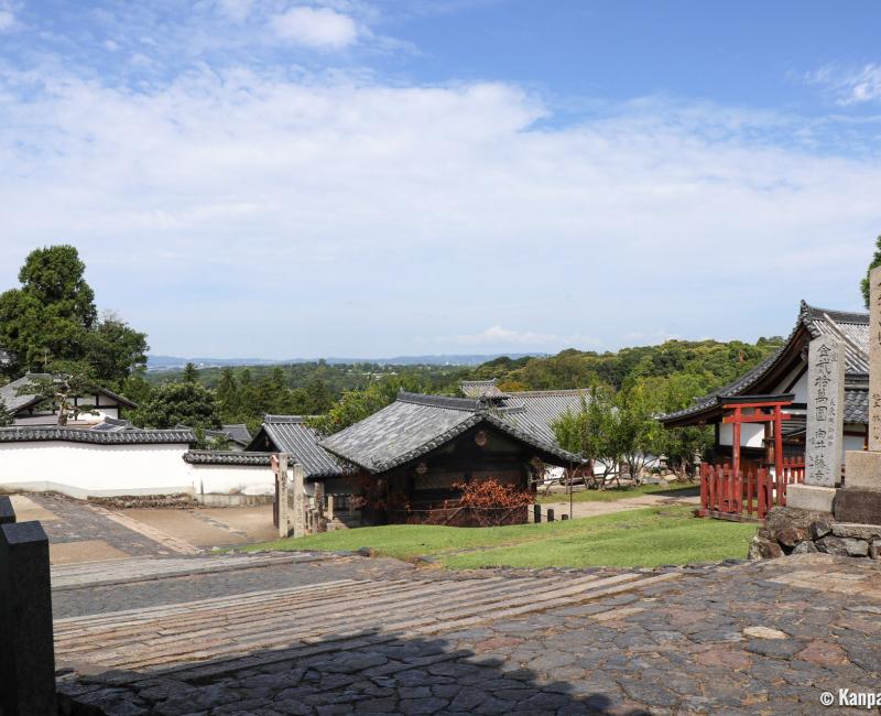 Nigatsu-do in Nara, View from the temple's grounds Nigatsu-do in Nara, View from the temple's grounds