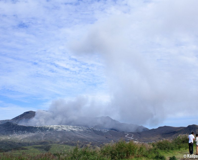 Mount Aso (Kyushu), Active crater 3 Mount Aso (Kyushu), Active crater 3