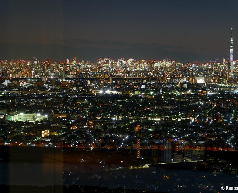 I-Link Tower, Chiba, Night view of Tokyo I-Link Tower, Chiba, Night view of Tokyo