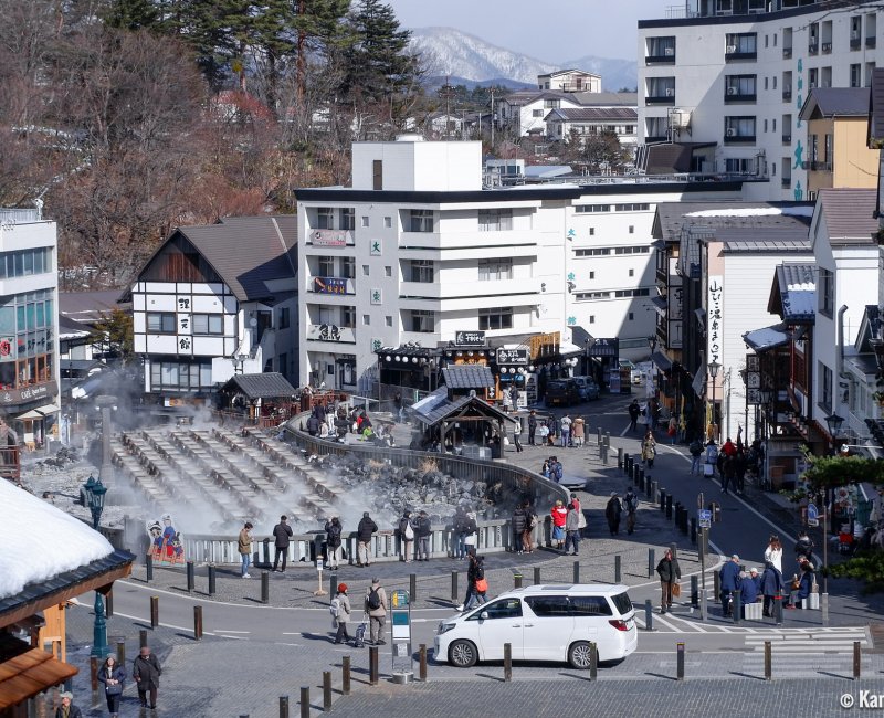 Kusatsu Onsen (Gunma), Downtown Kusatsu Onsen (Gunma), Downtown