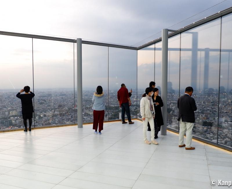 Shibuya Sky Observatory (Scramble), View of the Sky Stage outdoor platform 