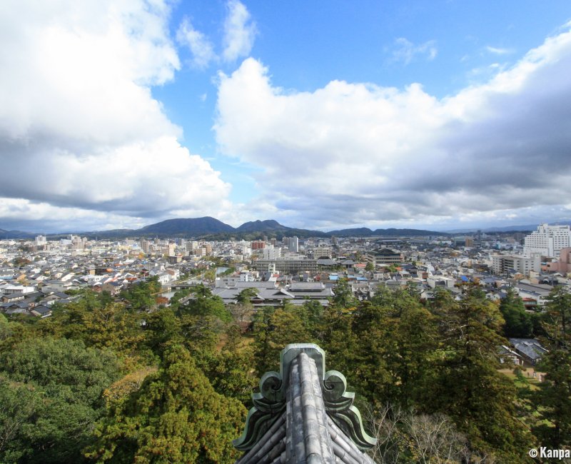 Matsue (Shimane), View from the castle's authentic keep