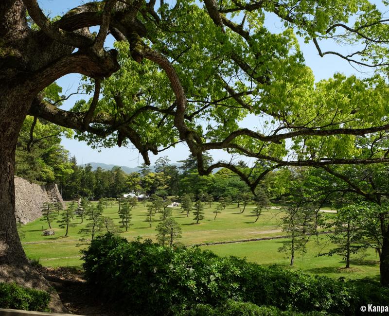 Matsue Castle, View on the Castle's grounds