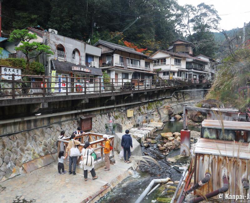 Yunomine Onsen on Kumano Kodo Pilgrimage Route in Tanabe (Wakayama) Yunomine Onsen on Kumano Kodo Pilgrimage Route in Tanabe (Wakayama)