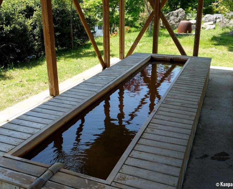 Oda, Ashiyu foot bath in Sanbe Onsen 2