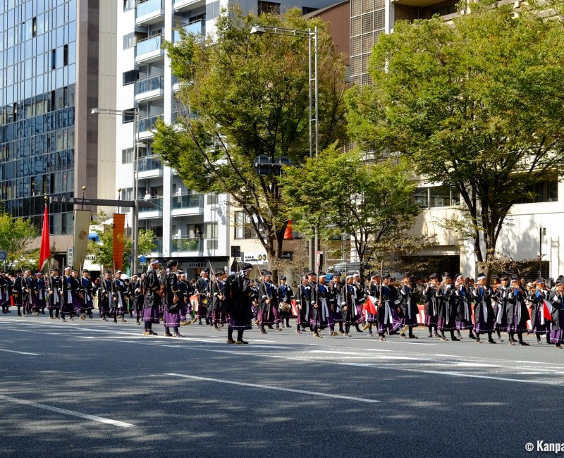 Jidai Matsuri (Kyoto), Meiji Imperial troops with musicians Jidai Matsuri (Kyoto), Meiji Imperial troops with musicians