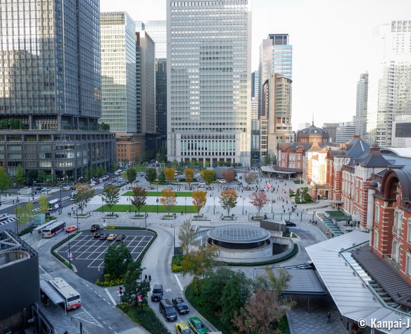 Kitte Marunouchi, View on Tokyo Station, Marunouchi side (2019) Kitte Marunouchi, View on Tokyo Station, Marunouchi side (2019)