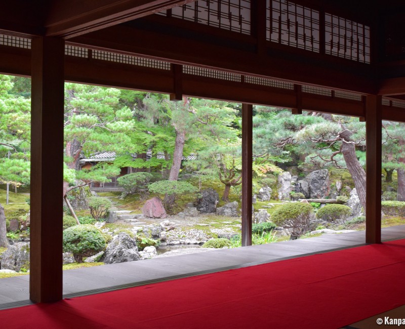 Northern Culture Museum (Niigata), View on the garden from the Banqueting Hall Northern Culture Museum (Niigata), View on the garden from the Banqueting Hall
