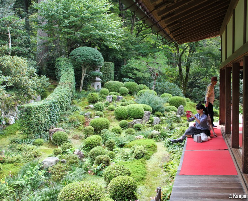 Ohara, View on Shuheki-en Garden in Sanzen-in Ohara, View on Shuheki-en Garden in Sanzen-in