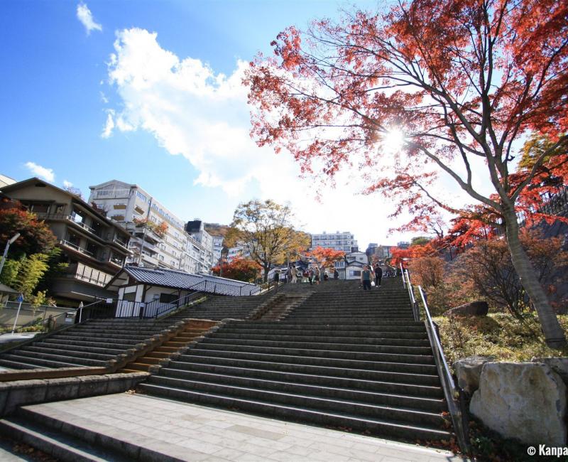 Ikaho, Ishidan Gai stairway Ikaho, Ishidan Gai stairway