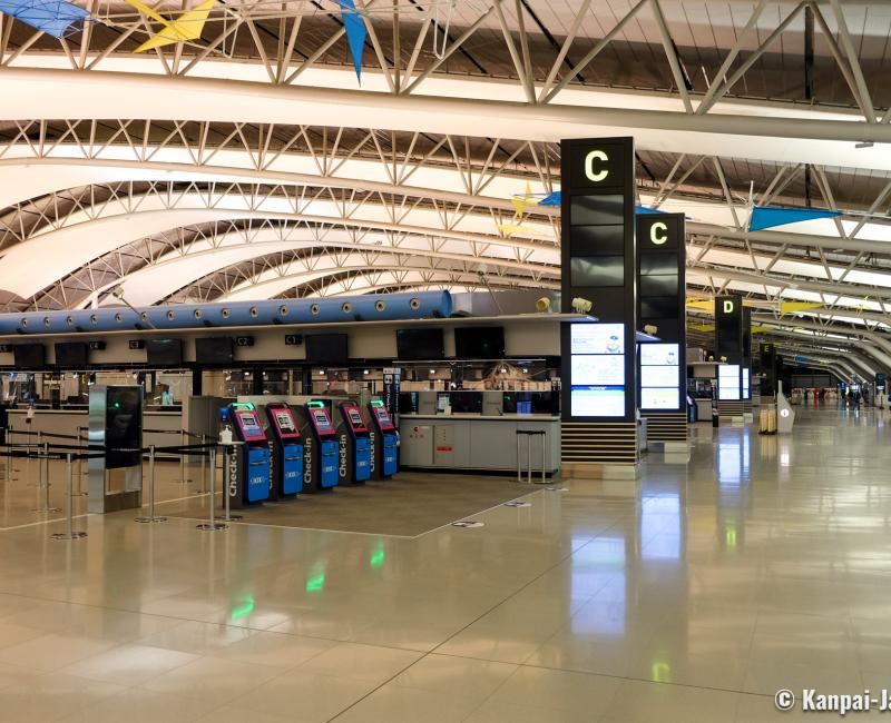 Travel during Covid pandemic, Osaka Airport 4