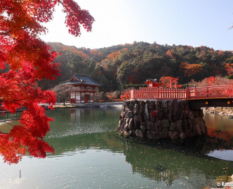 Katsuo-ji temple in Minoh (Osaka), Red maple trees in November 7 Katsuo-ji temple in Minoh (Osaka), Red maple trees in November 7