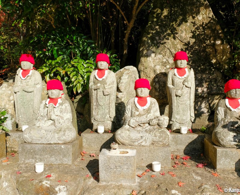 Mitaki-dera (Hiroshima), Jizo statues