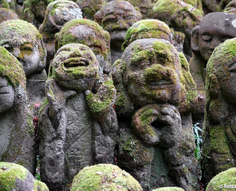 Otagi Nenbutsu-ji (Kyoto), Rakan statues 2 Otagi Nenbutsu-ji (Kyoto), Rakan statues 2