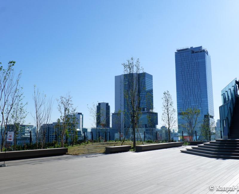 Outdoor terrace in Shibuya PARCO (Tokyo)