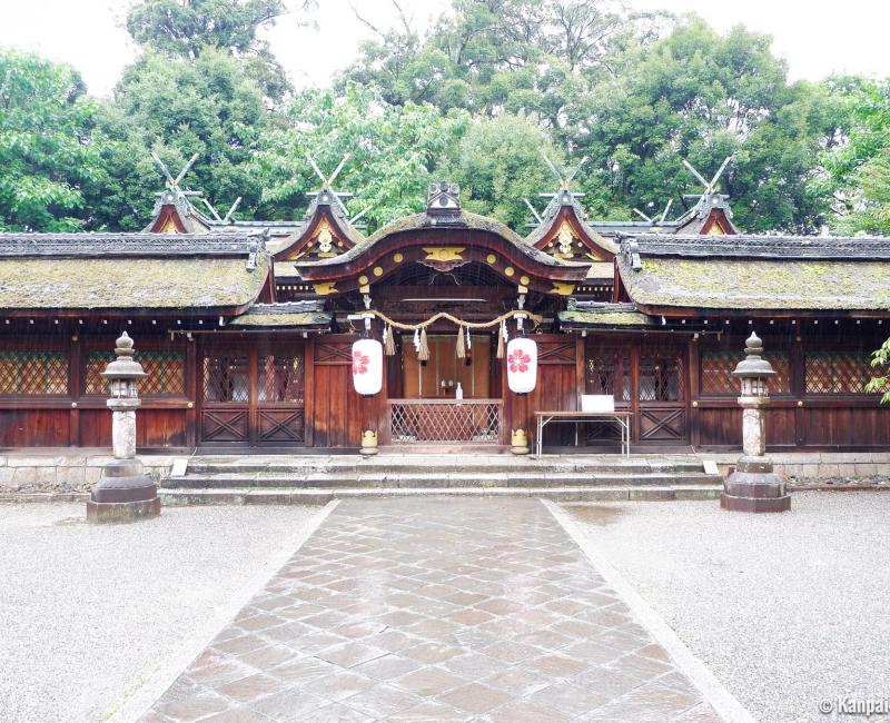Hirano-jinja (Kyoto), Kasuga-zukuri style main hall