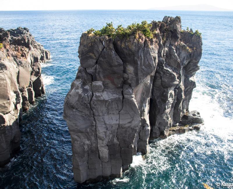 Jogasaki Coast, View on the jagged rock formations 3