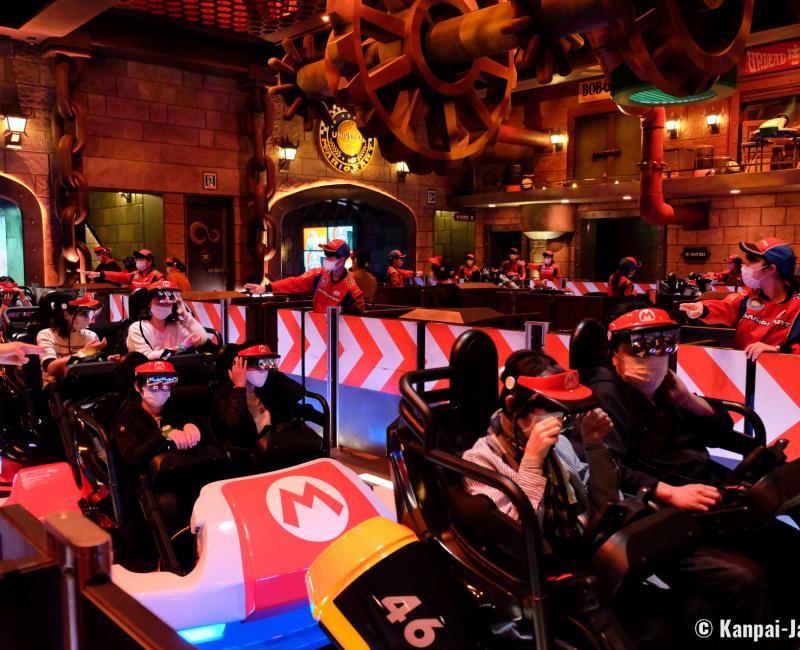 Super Nintendo World (USJ, Osaka), Mario Kart Koopa's Challenge attraction 2 Super Nintendo World (USJ, Osaka), Mario Kart Koopa's Challenge attraction 2