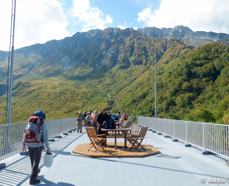Kurobedaira Station on Tateyama Kurobe Alpine Route