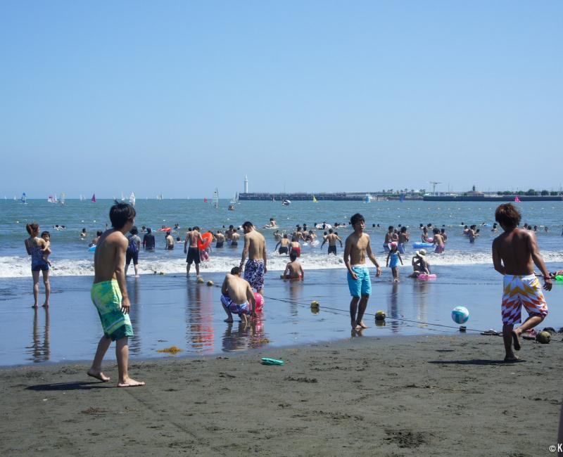 Kugenuma Beach near Enoshima Island 6 Kugenuma Beach near Enoshima Island 6
