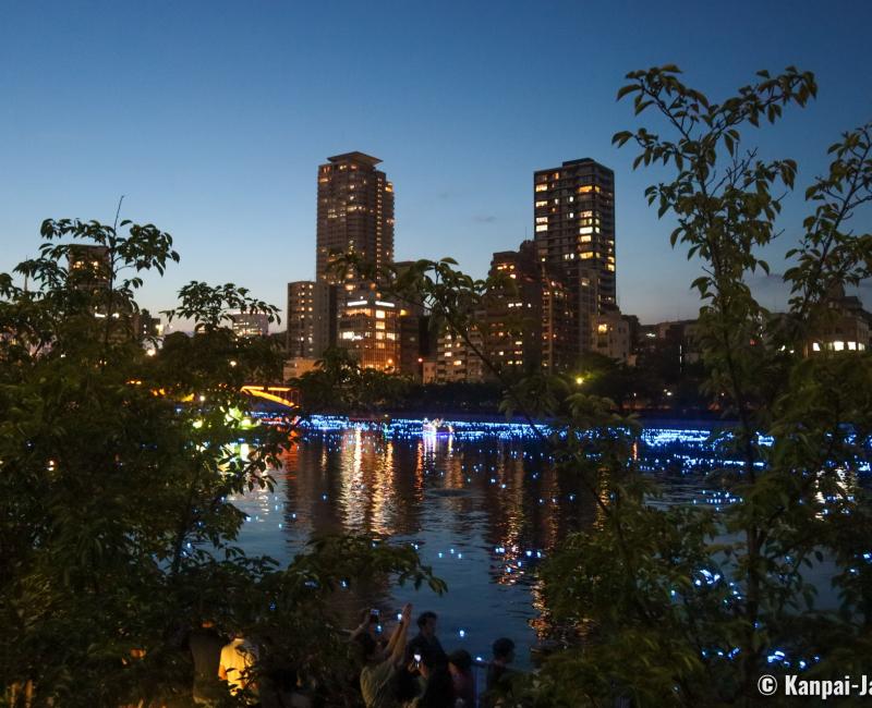 Amanogawa densetsu on Okawa River in Osaka 2