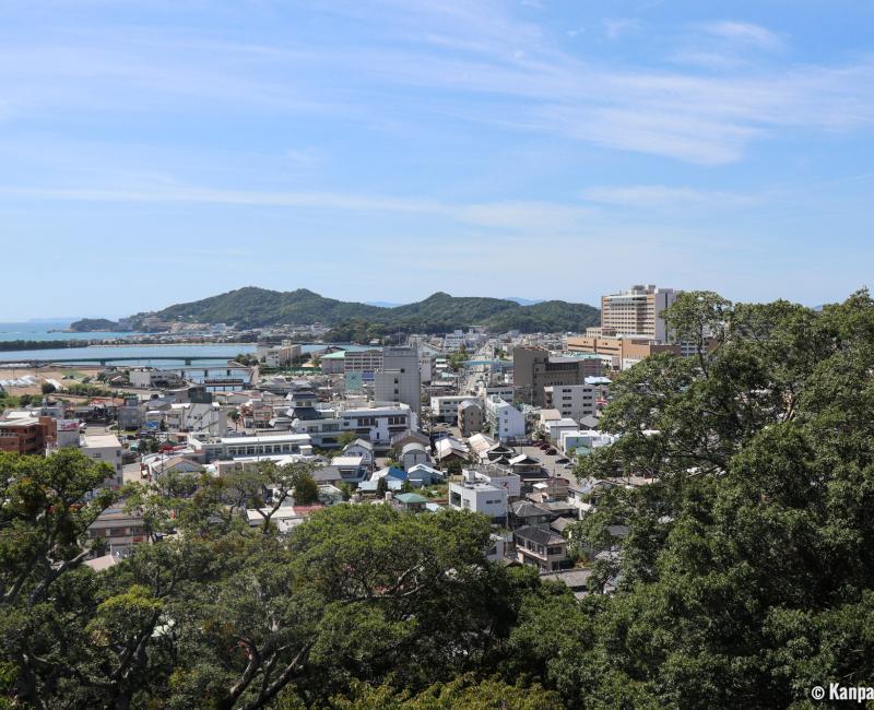 Panoramic view on Wakayama from Kimii-dera Panoramic view on Wakayama from Kimii-dera