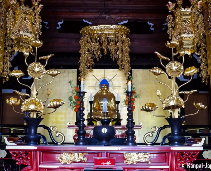 Konkai Komyo-ji (Kyoto), Statue of the Pure Land Buddha