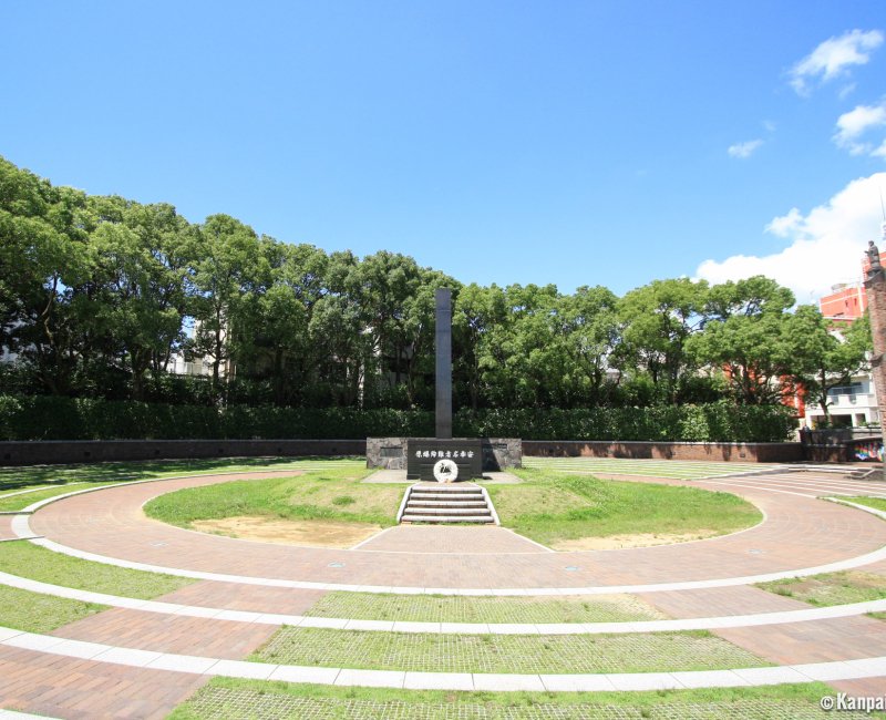 Nagasaki Peace Park, Hypocenter of the atomic explosion