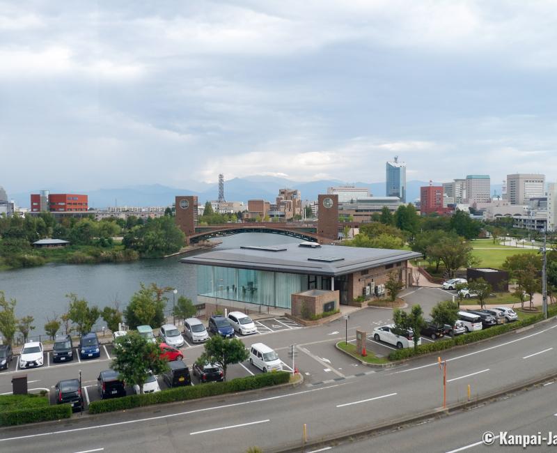 Toyama Prefectural Museum of Art and Design (TAD), View on Kansui canal Toyama Prefectural Museum of Art and Design (TAD), View on Kansui canal