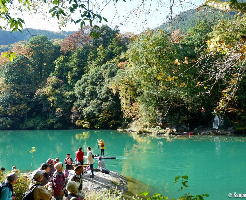 Water activities on Tama River (Hatonosu-Okutama)
