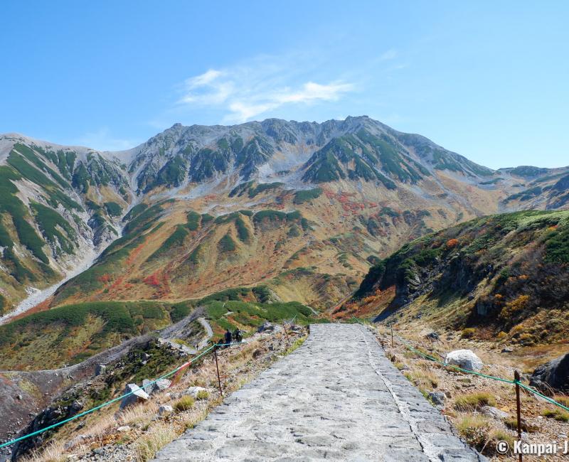 Tateyama Kurobe Alpine Route, Hiking Trail on Murodo Plateau