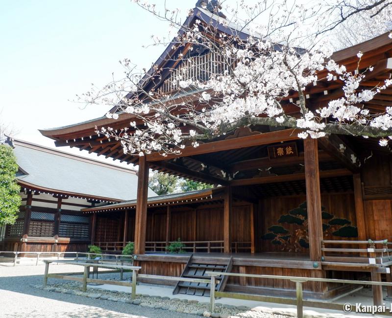 Yasukuni shrine (Tokyo), Noh theater pavilion Yasukuni shrine (Tokyo), Noh theater pavilion