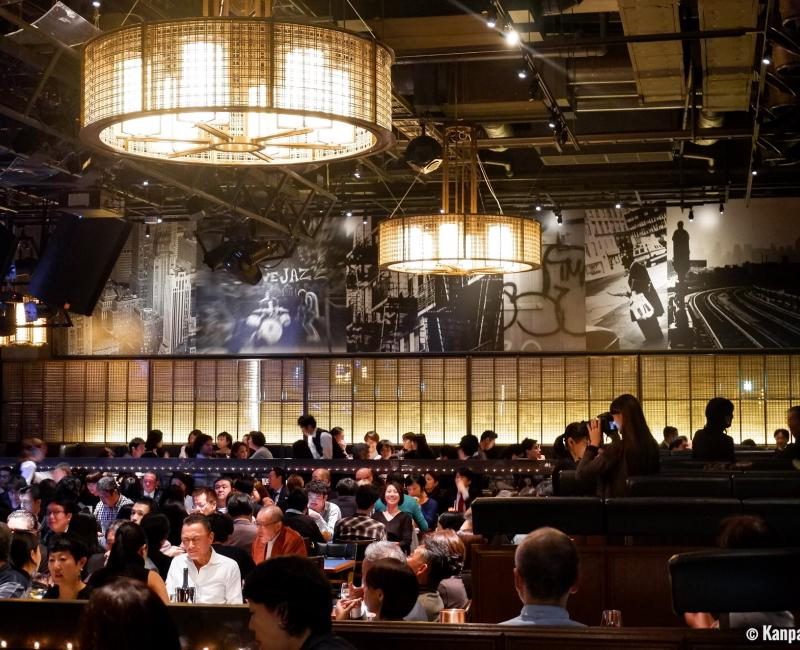 Blue Note Tokyo, View on the bar and restaurant Blue Note Tokyo, View on the bar and restaurant