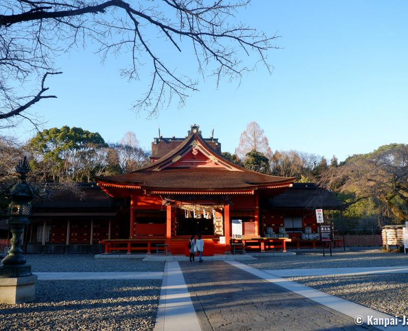 Fujisan Hongu Sengen Taisha, Plaza around the shrine's main hall Fujisan Hongu Sengen Taisha, Plaza around the shrine's main hall