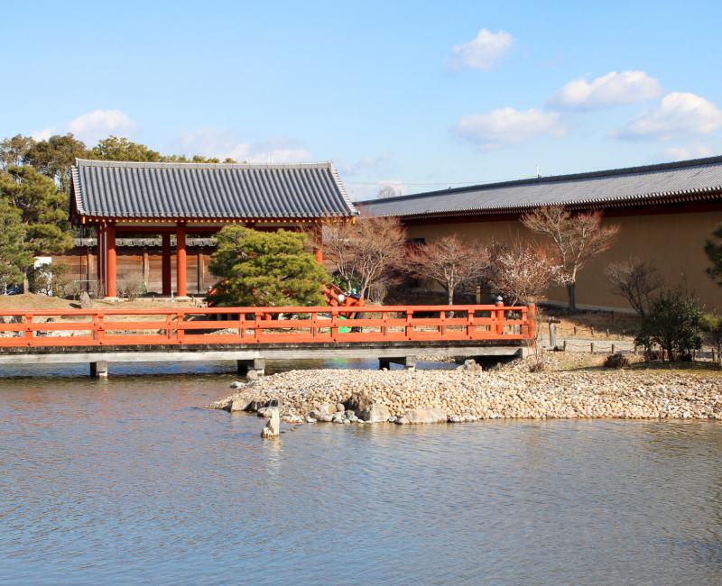 Heijo (Nara), Garden and Emperor's residence To-in 2