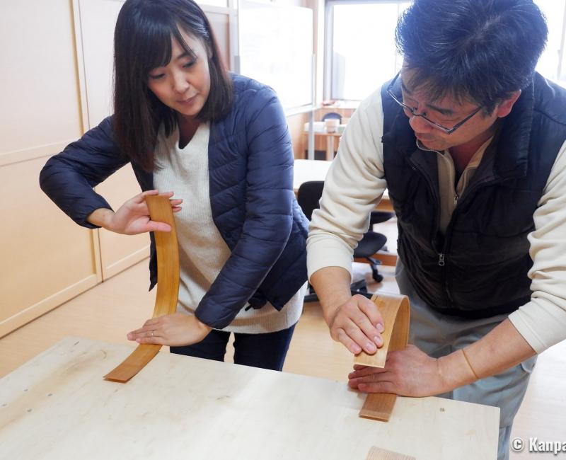 Odate Kogeisha, Experience of Magewappa bento box making 2 Odate Kogeisha, Experience of Magewappa bento box making 2