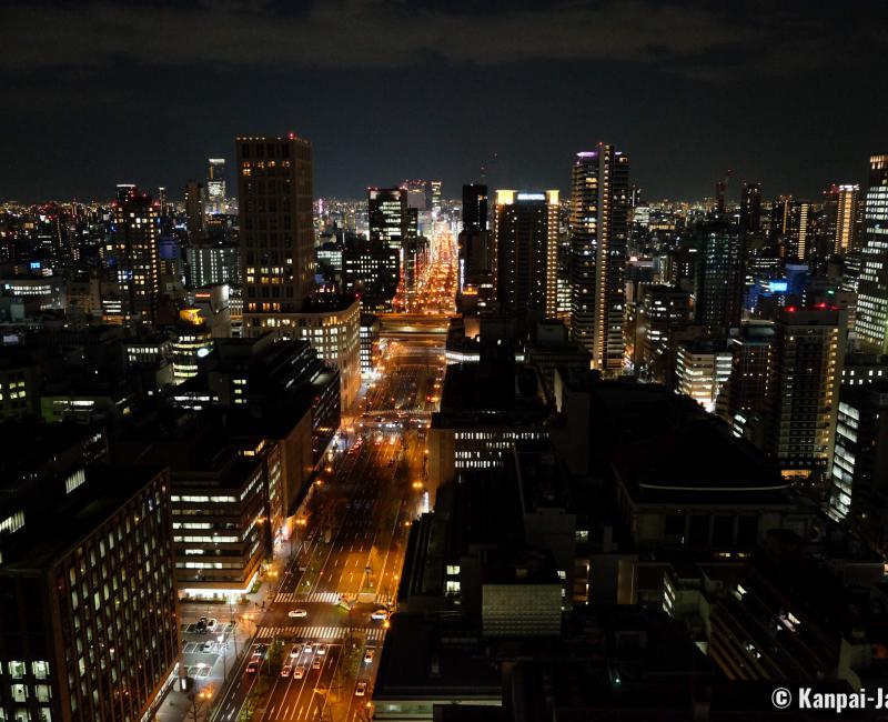 The Royal Park Hotel Iconic Osaka Midosuji, Night view on Osaka The Royal Park Hotel Iconic Osaka Midosuji, Night view on Osaka