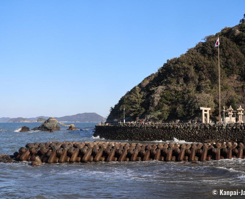 Meoto Iwa (Ise), Futami Okitama shrine on the seaside 2