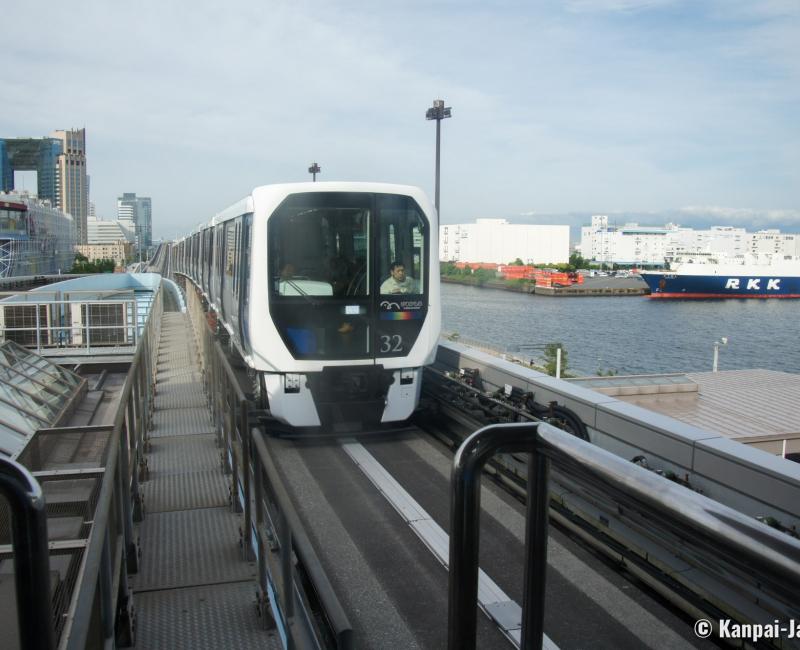 Rainbow Bridge (Tokyo), The Yurikakome Aerial Line Rainbow Bridge (Tokyo), The Yurikakome Aerial Line