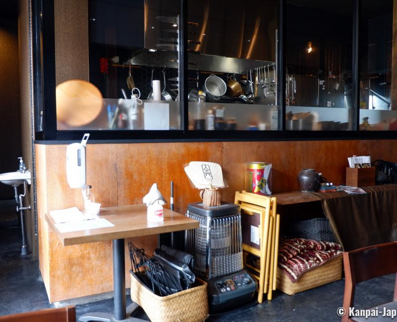 Restaurant Nikko Yubamaki Zen, Inside view and view on the kitchen Restaurant Nikko Yubamaki Zen, Inside view and view on the kitchen