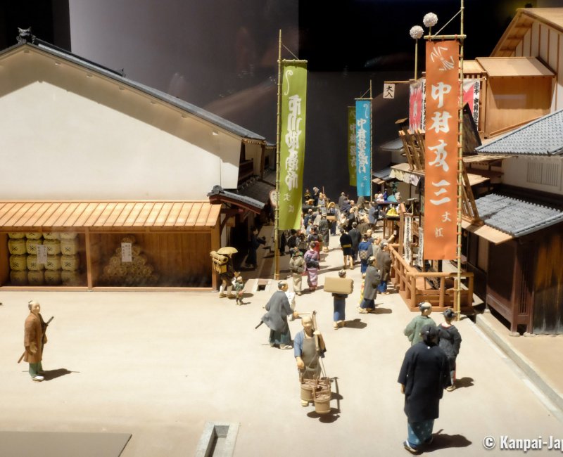 Osaka Museum of History, Diorama of the ancient city of Osaka 2 Osaka Museum of History, Diorama of the ancient city of Osaka 2